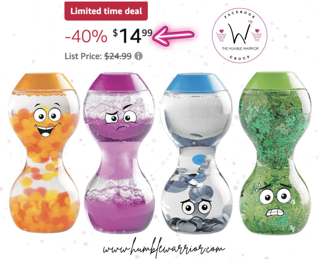 The hand2mind Express Your Feelings Sensory Bottles!